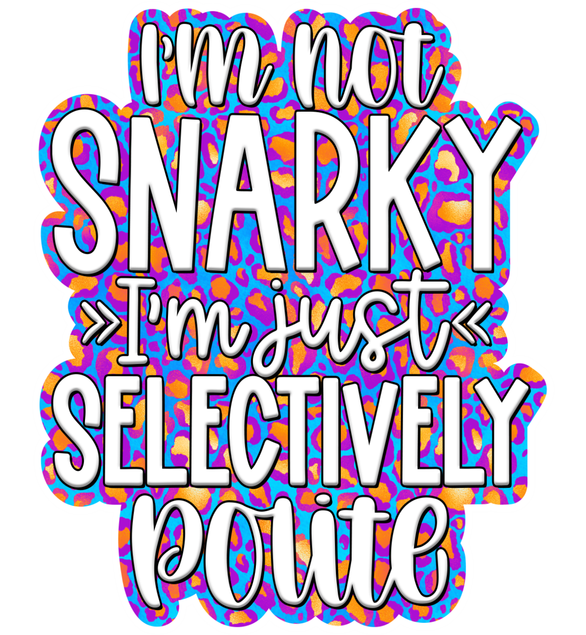 Snarky Decal