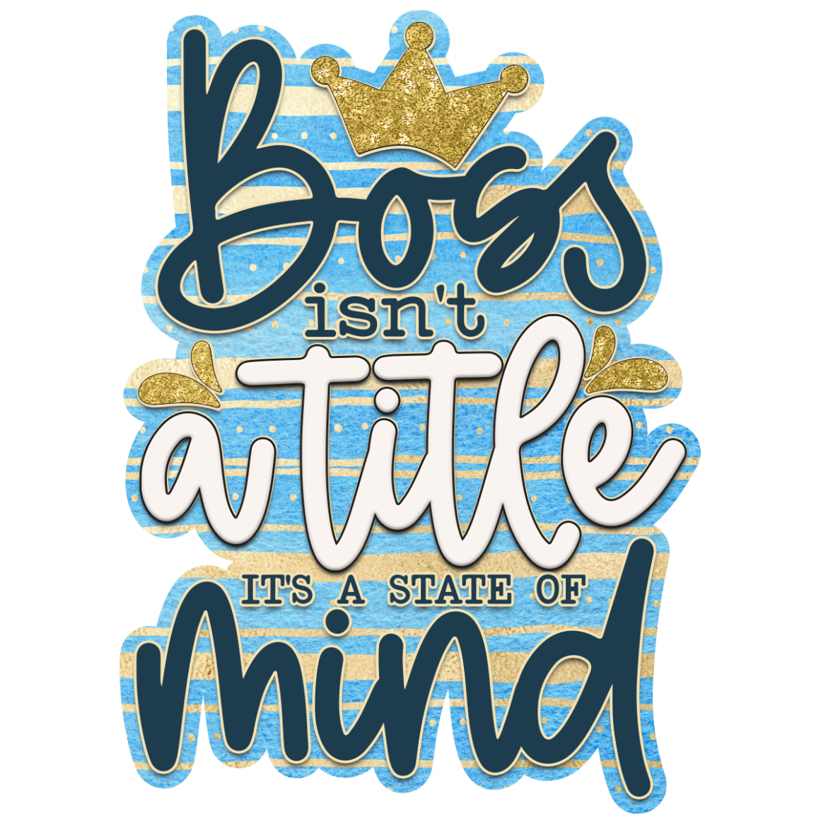Boss Title Decal