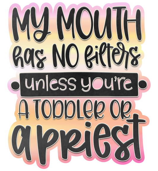 My Mouth Decal